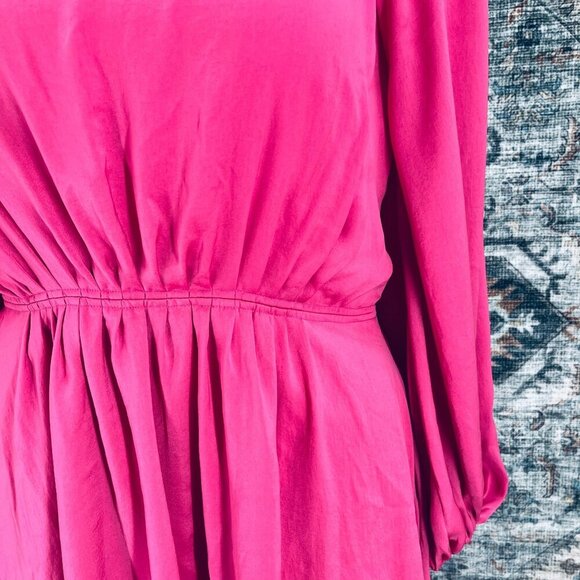 Kobi Halperin Women's Stavy  Mini Dress Size XL Pink Lady Short Skirt - Picture 3 of 15